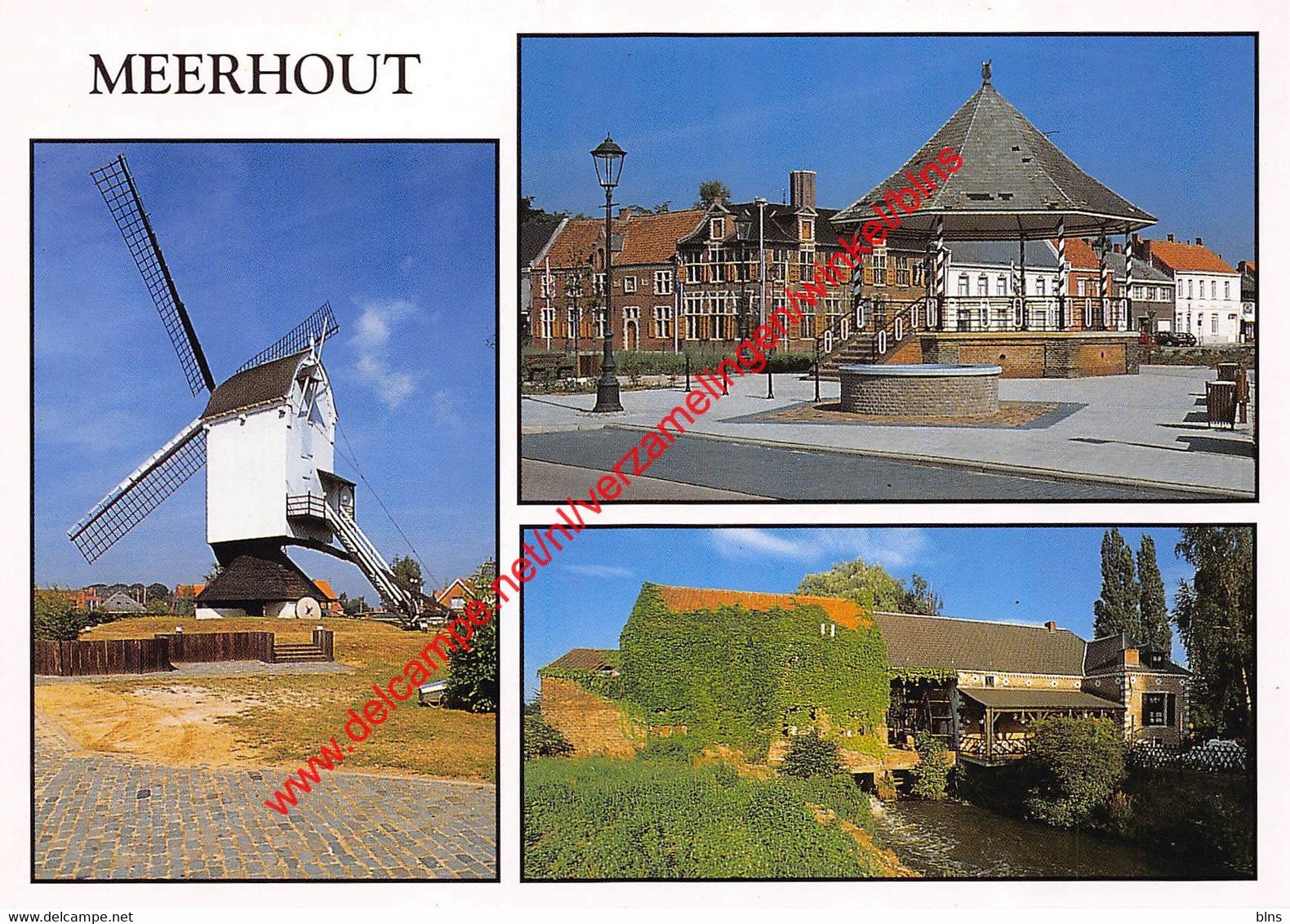 Prinskensmolen - Marktplein - Watermolen - Meerhout