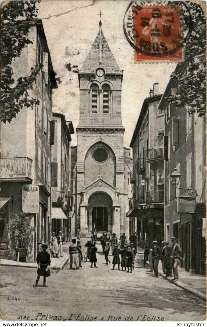 Privas, LÉglise, Rue de LÈglise