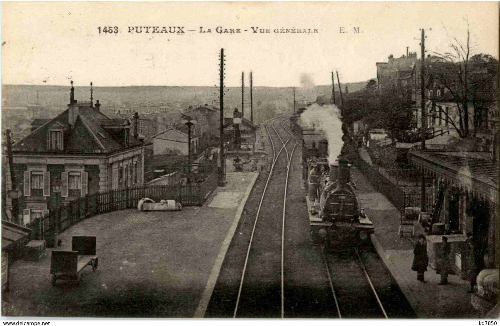 Puteaux - La gare - train