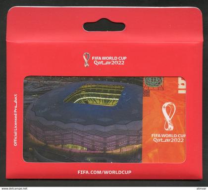 QATAR (2022) FIFA WORLD CUP QATAR 2022 - Set of eight official postcards - Football Stadiums