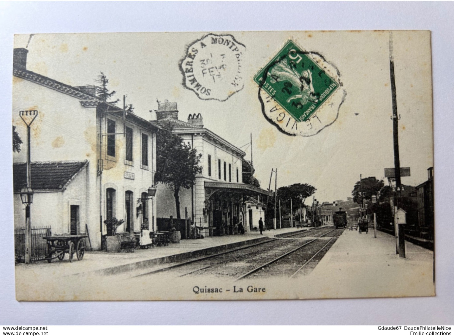 QUISSAC (30) - LA GARE