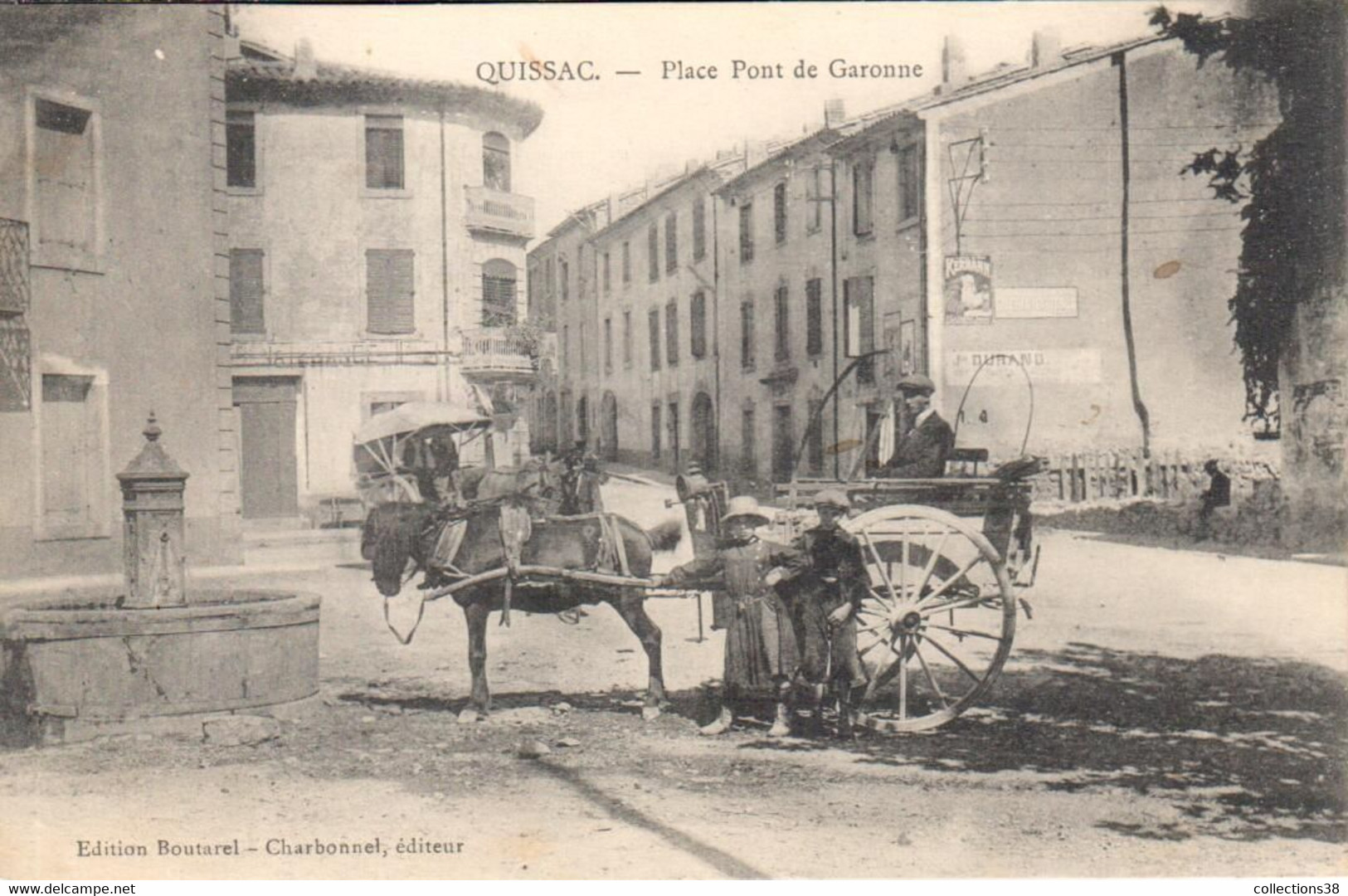 Quissac - Place Pont de Garonne