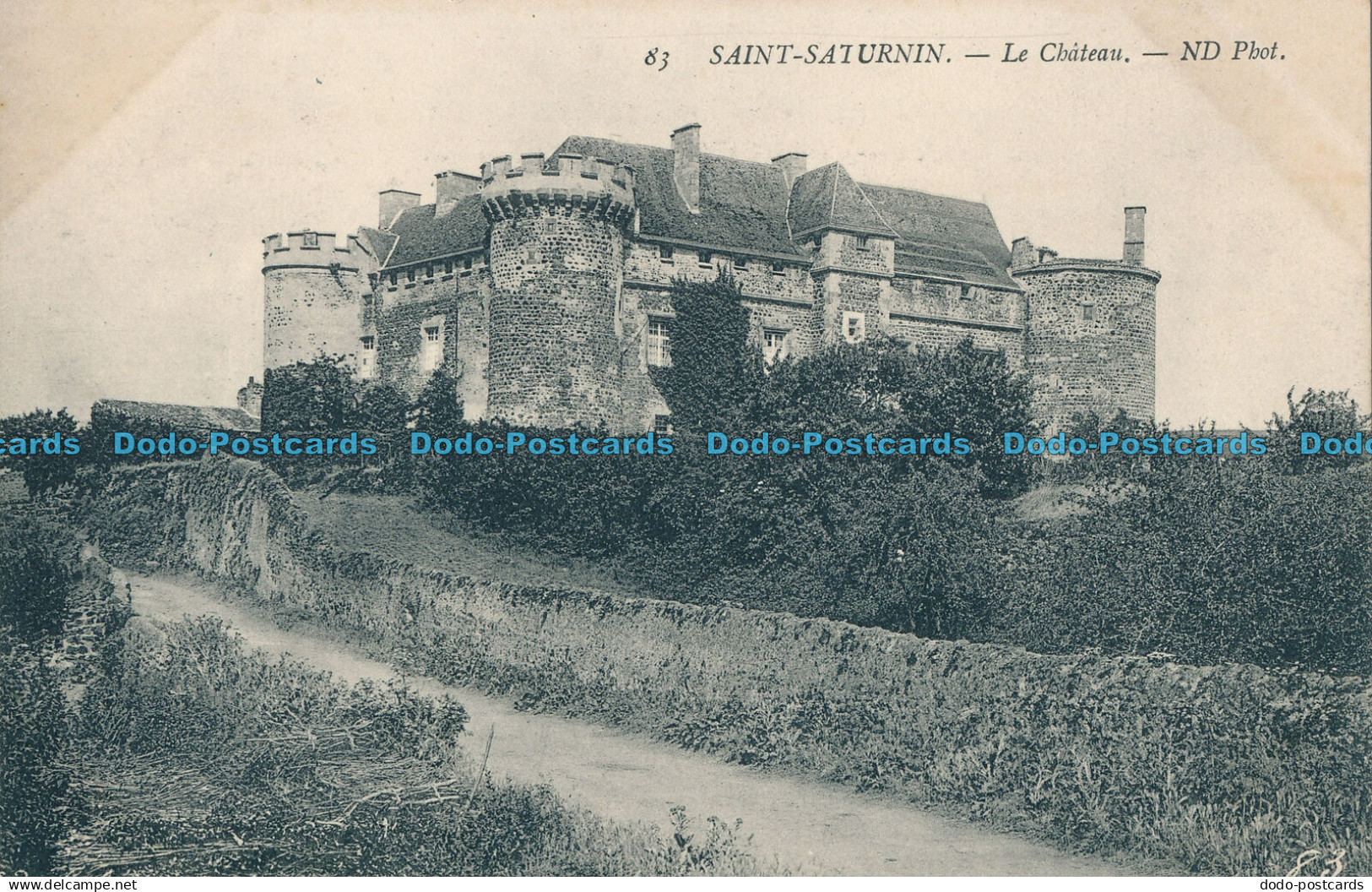 R004637 Saint Saturnin. Le Chateau. ND. No 83