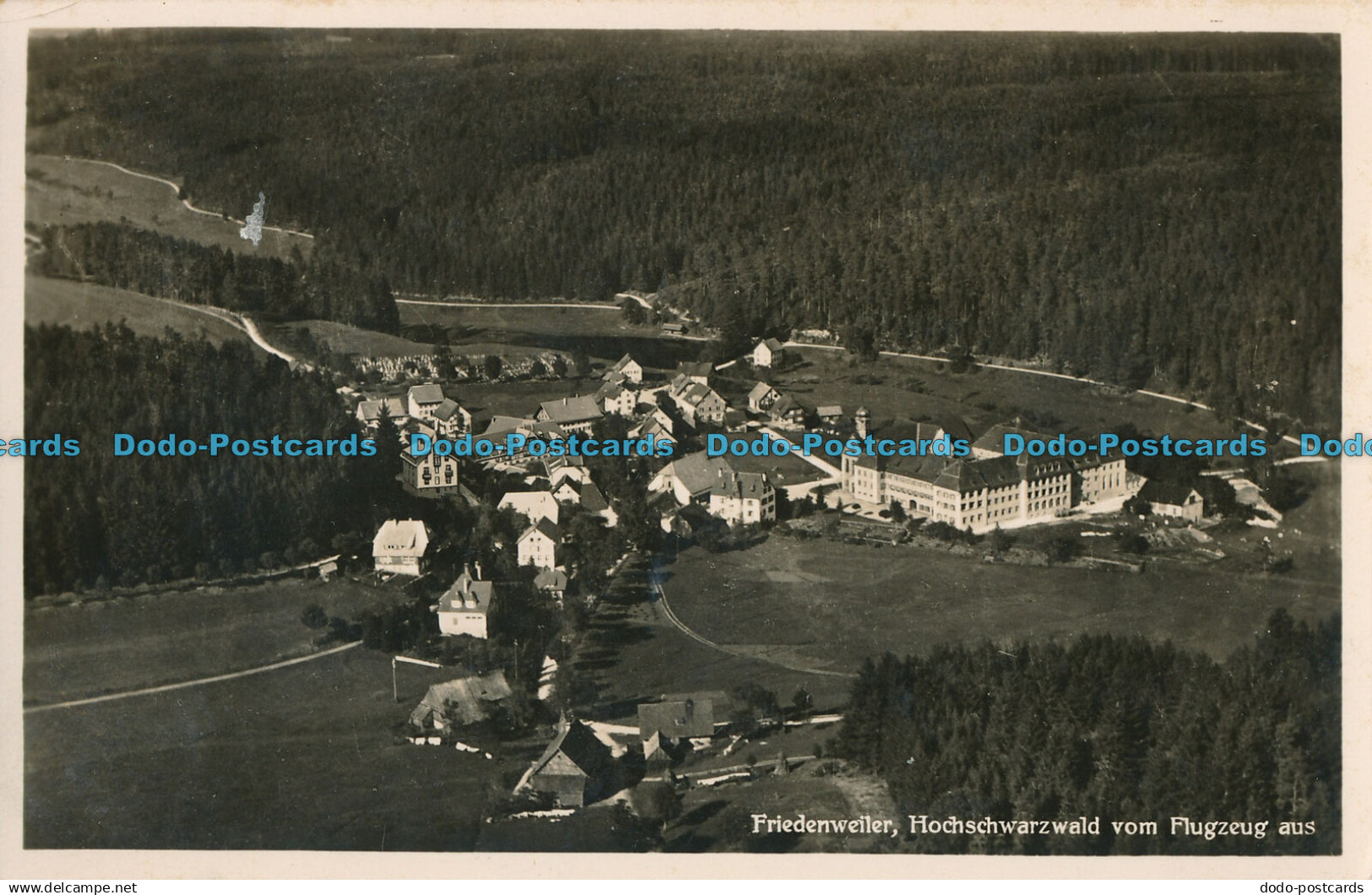 R009680 Friedenweiler. Hochschwarzwald vom Flugzeug aus. A. Weber