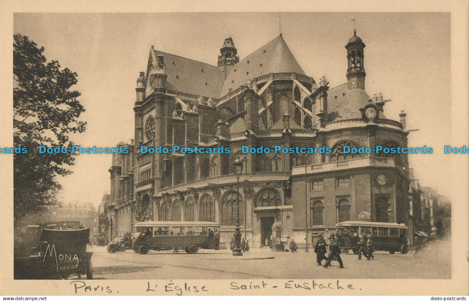 R010613 Paris. L Eglise Saint Eustache. B. Hopkins