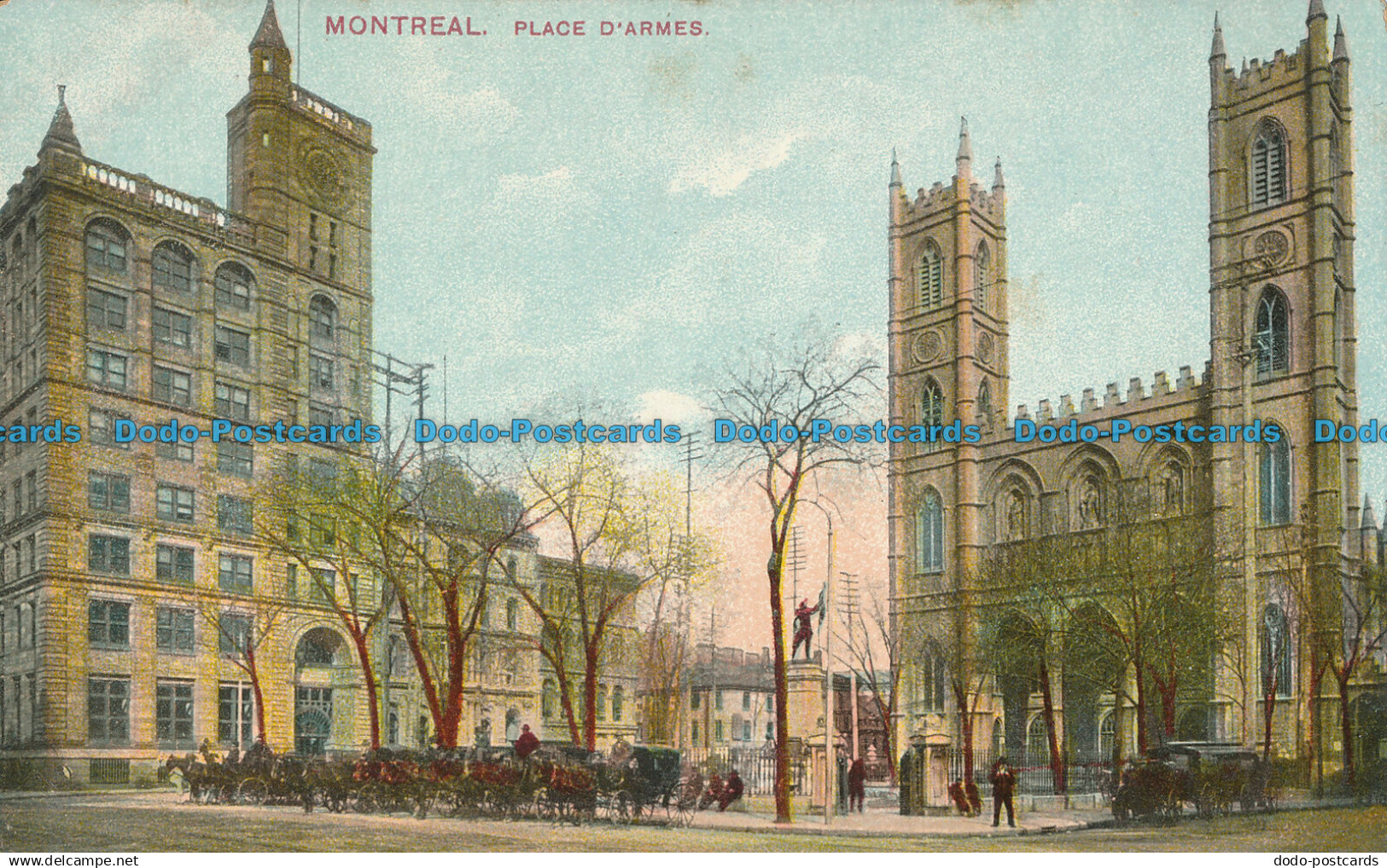 R014648 Montreal. Place d Armes. Montreal Import