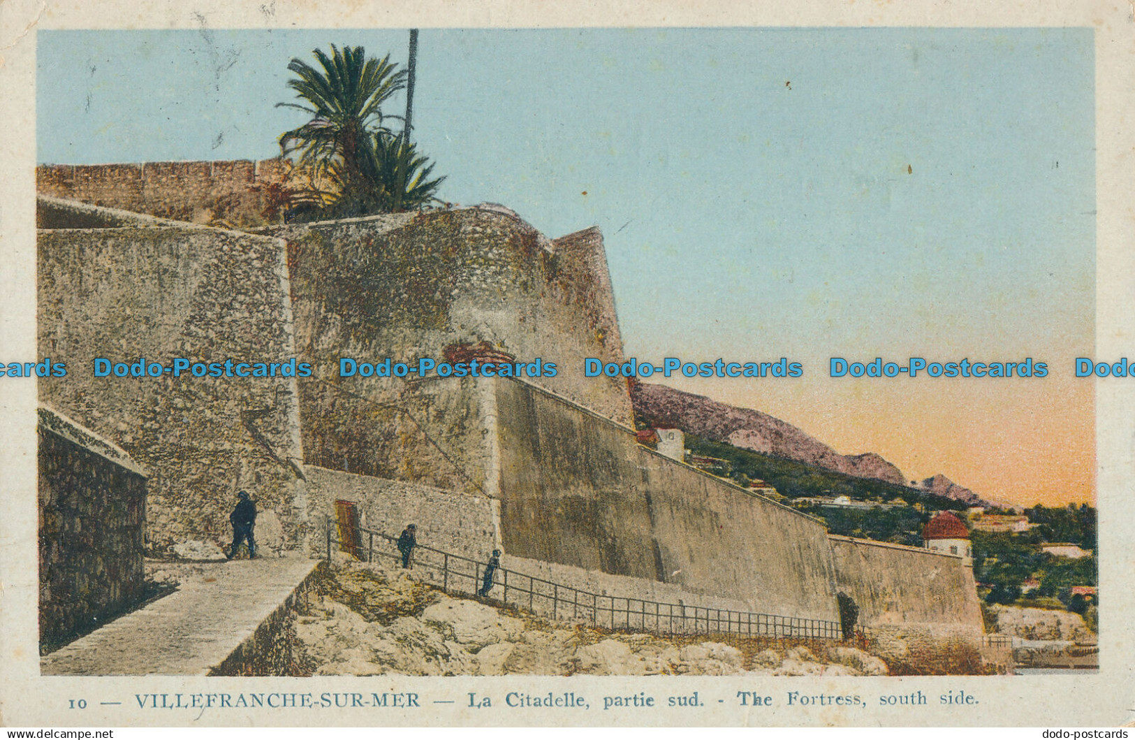 R017369 Villefranche sur Mer. La Citadelle Partie Sud