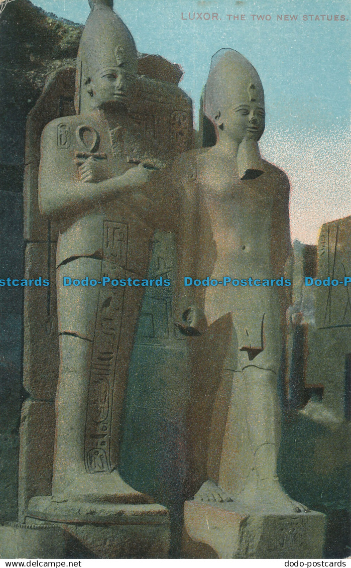 R017788 Luxor. The Two New Statues