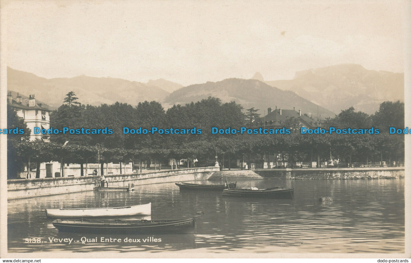 R018973 Vevey. Quai Entree deux Villes