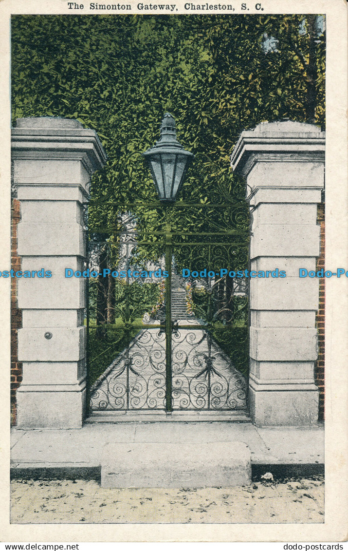 R021256 The Simonton Gateway. Charleston. S. C