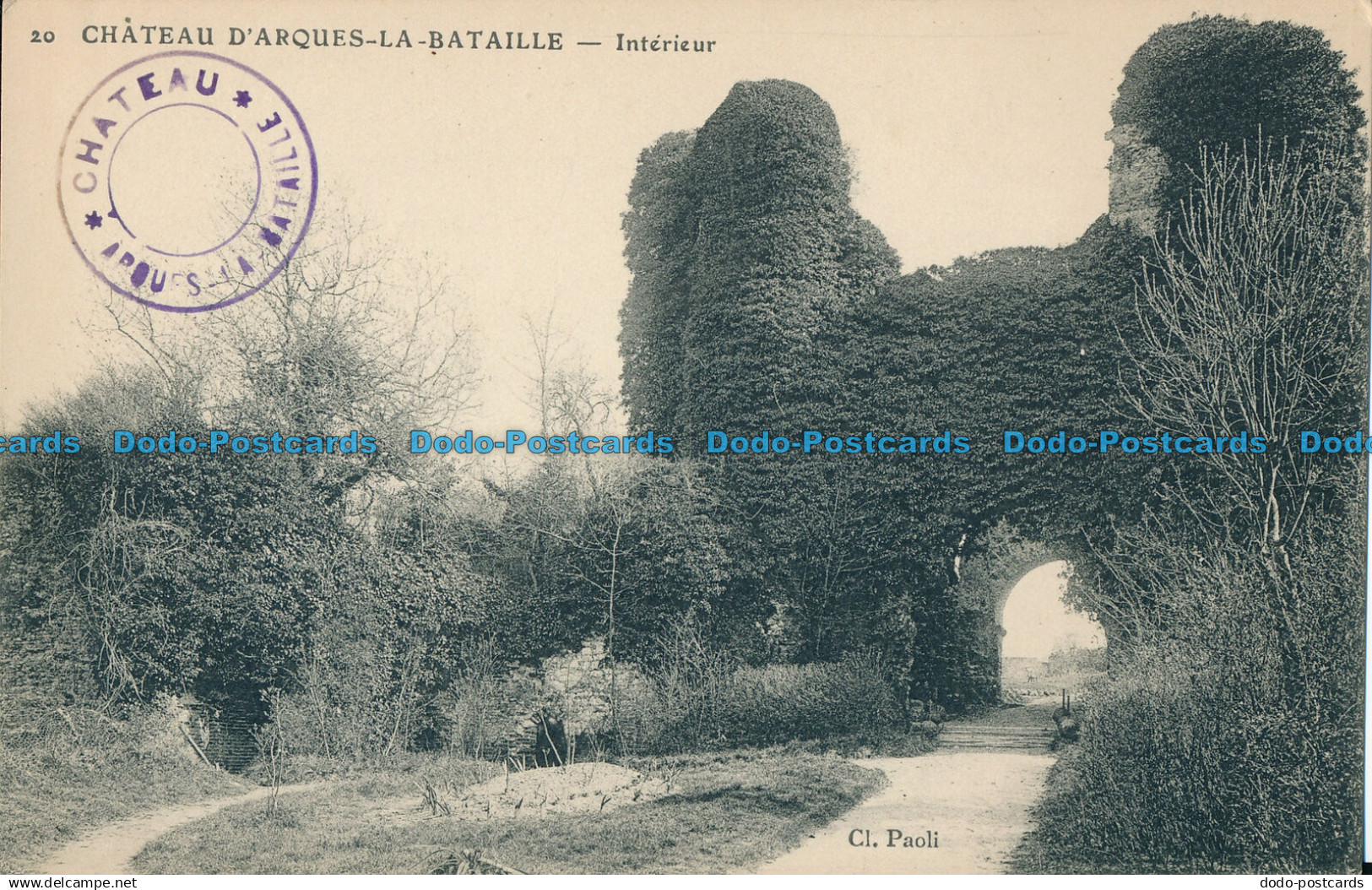 R023619 Chateau d Arques la Bataille. Interieur. B. Hopkins