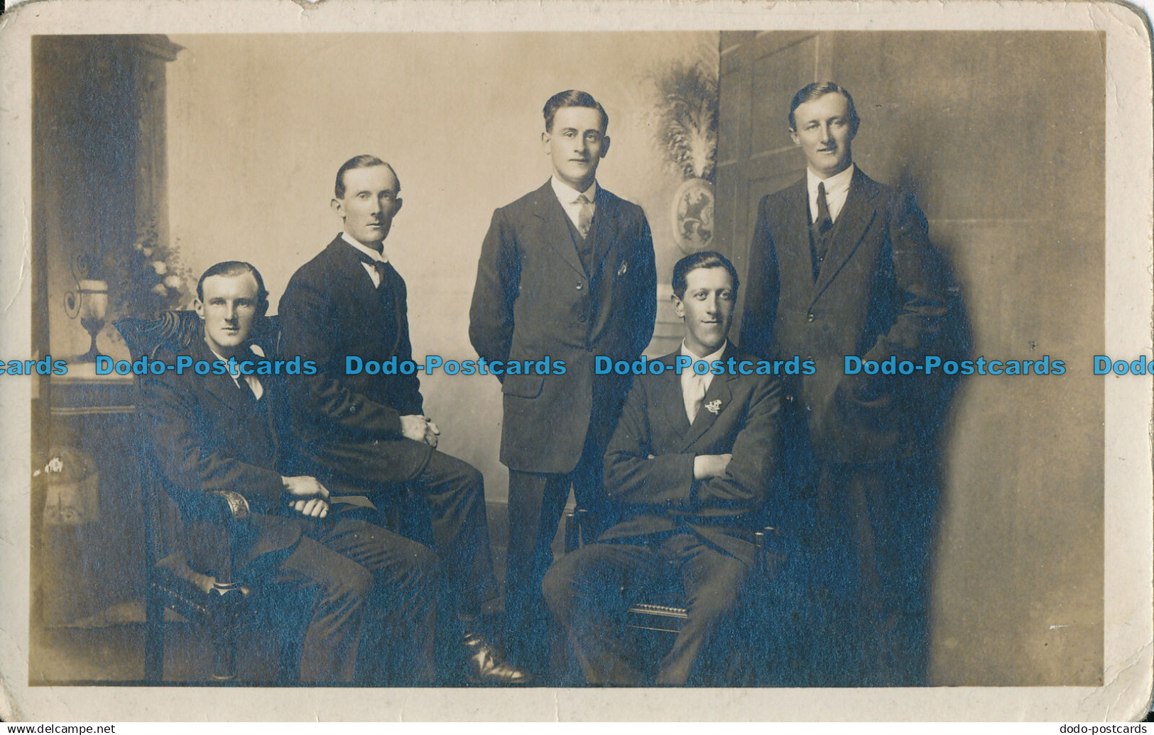 R024257 Old Postcard. Mens Photo