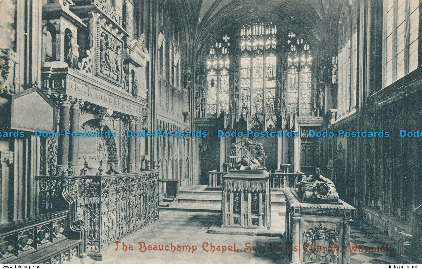 R025170 The Beauchamp Chapel. St. Marys Church. Warwick