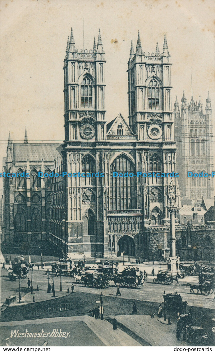 R025922 Westminster Abbey. Valentine