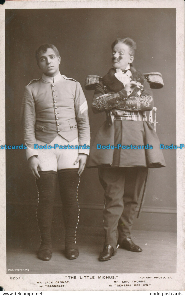 R026210 The Little Michus. Mr. Jack Cannot as Bagnolet. Mr. Eric Thorne as Gener