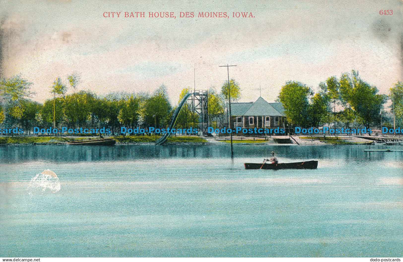 R027673 City Bath House. Des Moines Iowa. A. C. Bosselman