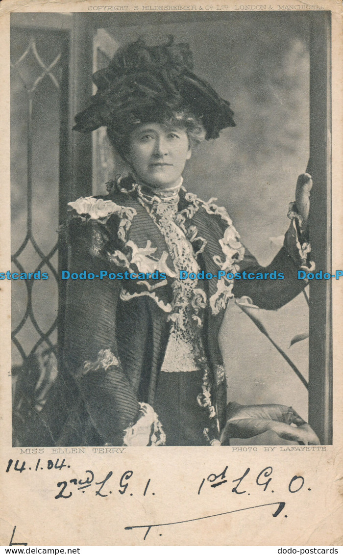 R029809 Miss Ellen Terry. Lafayette. 1904