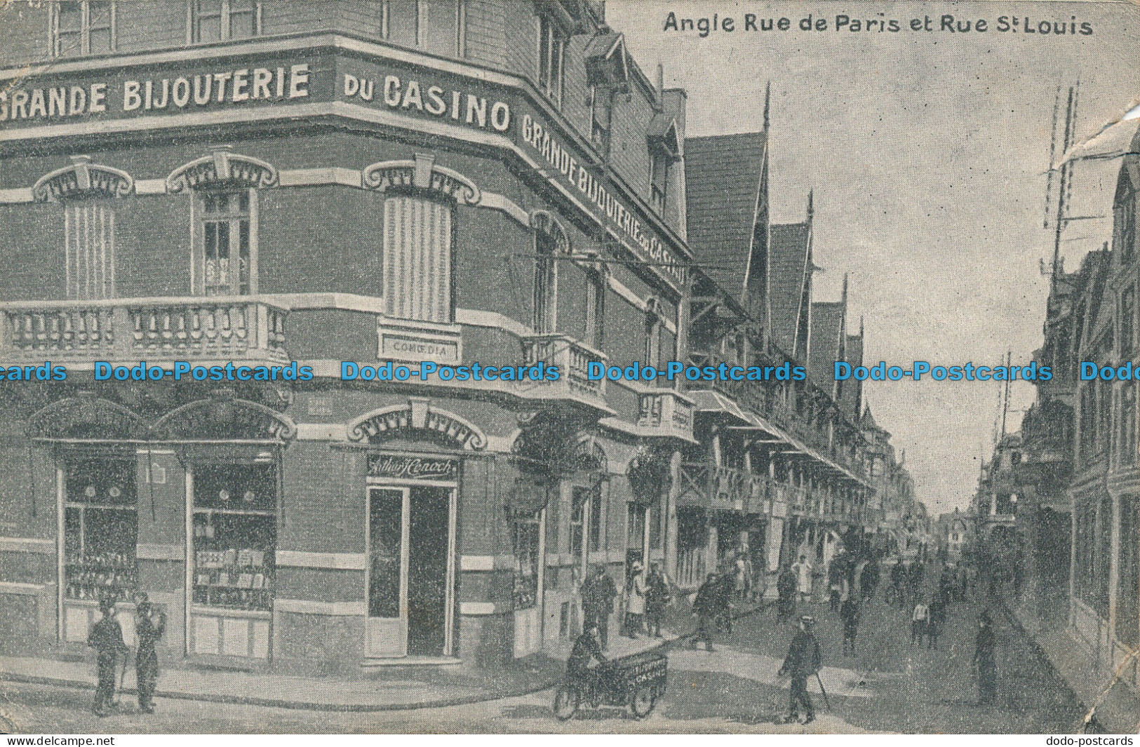 R033238 Angle Rue de Paris et Rue Station