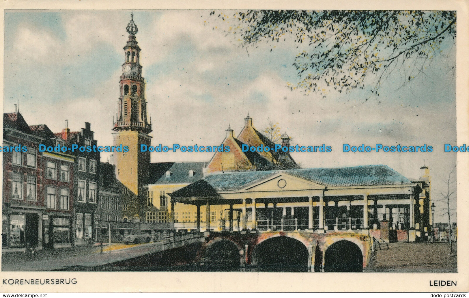 R033317 Korenbeursbrug. Leiden