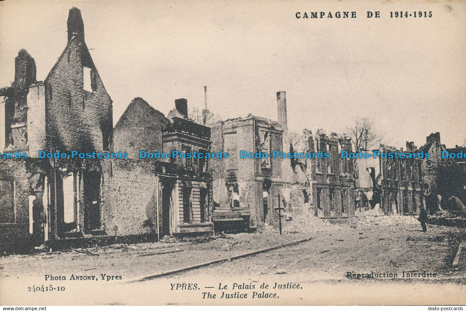 R034963 Ypres. The Justice Palace. Antony