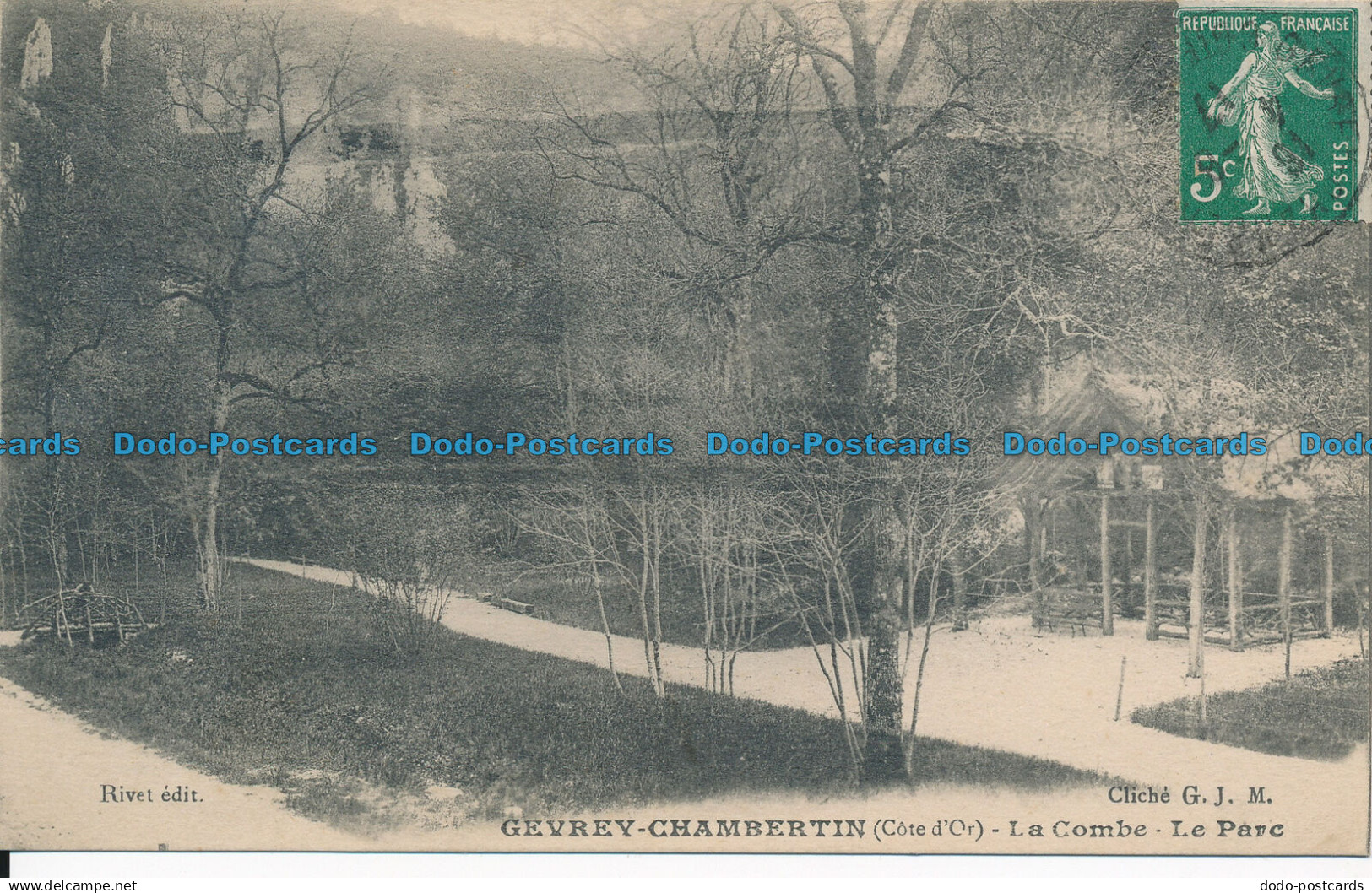 R035637 Gevrey Chambertin. La Combe. Le Parc. 1917