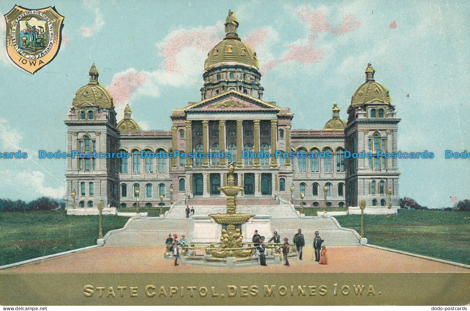 R036416 State Capitol. Des Moines Iowa