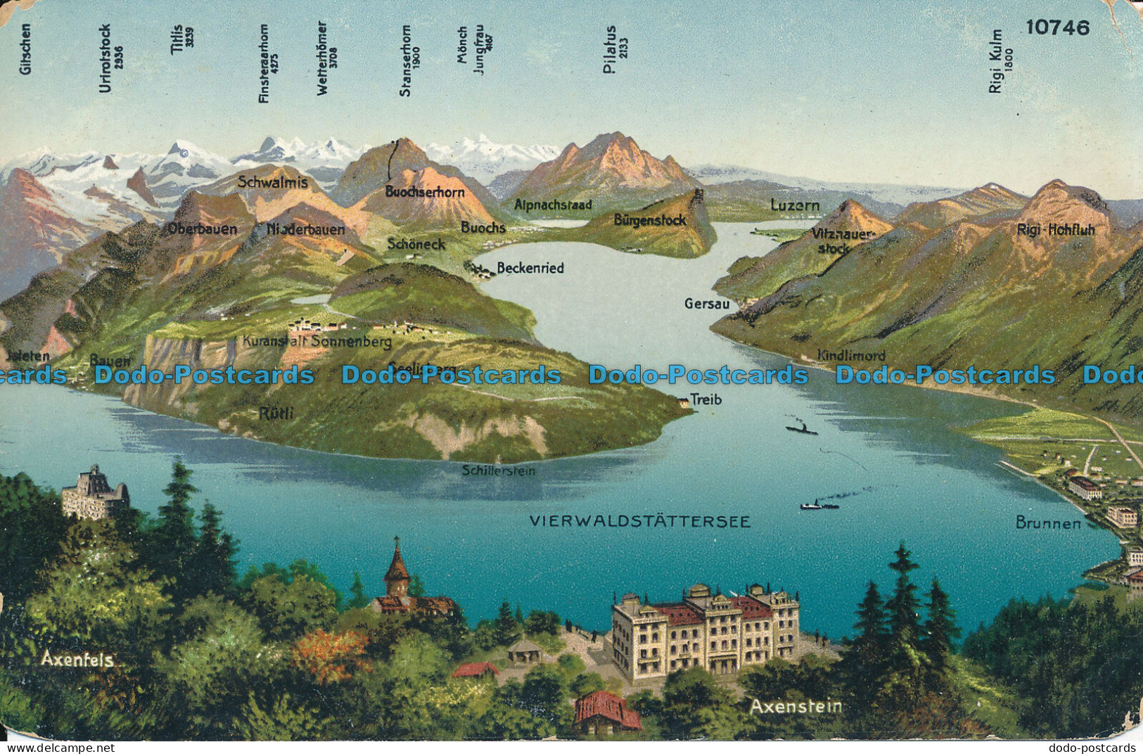 R036594 Vierwaldstattersee. Kilchberg