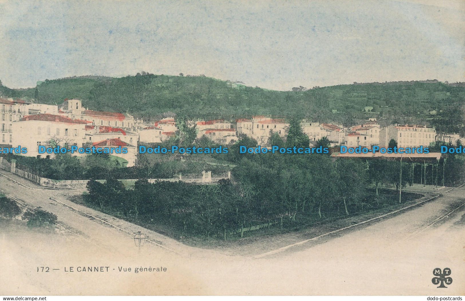 R038525 Le Cannet. Vue Generale. B. Hopkins