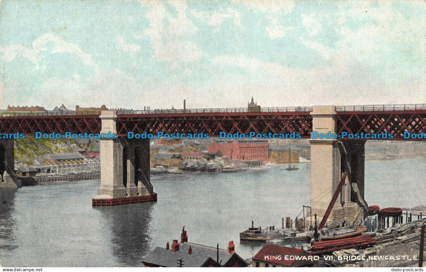 R041745 King Edward VII. Bridge. Newcastle. T. H. Dickinson