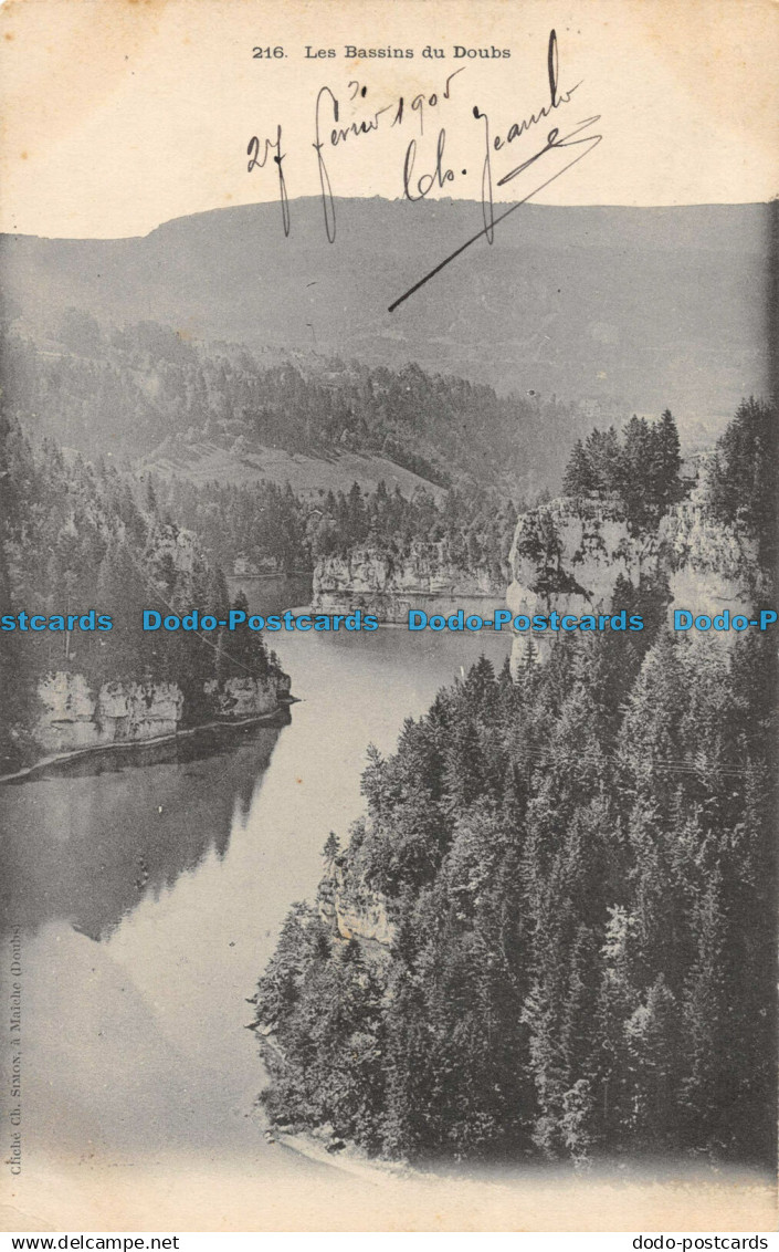 R044077 Les Bassins du Doubs. 1905