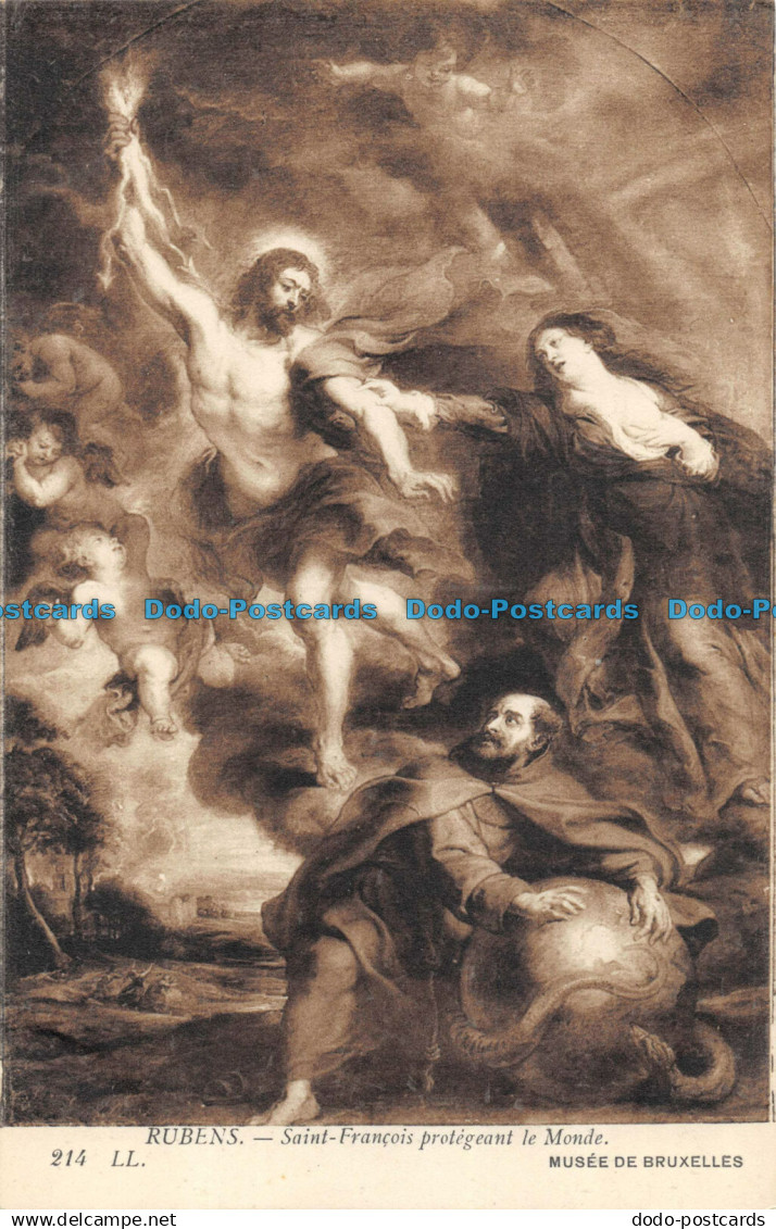 R044594 Rubens. Sainte Francois Protegeant le Monde. LL. No 214