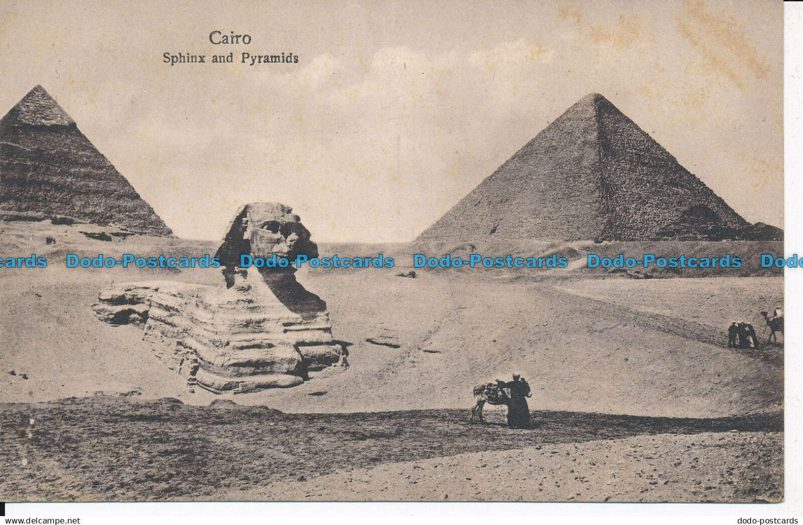 R045042 Cairo. Sphinx and Pyramids