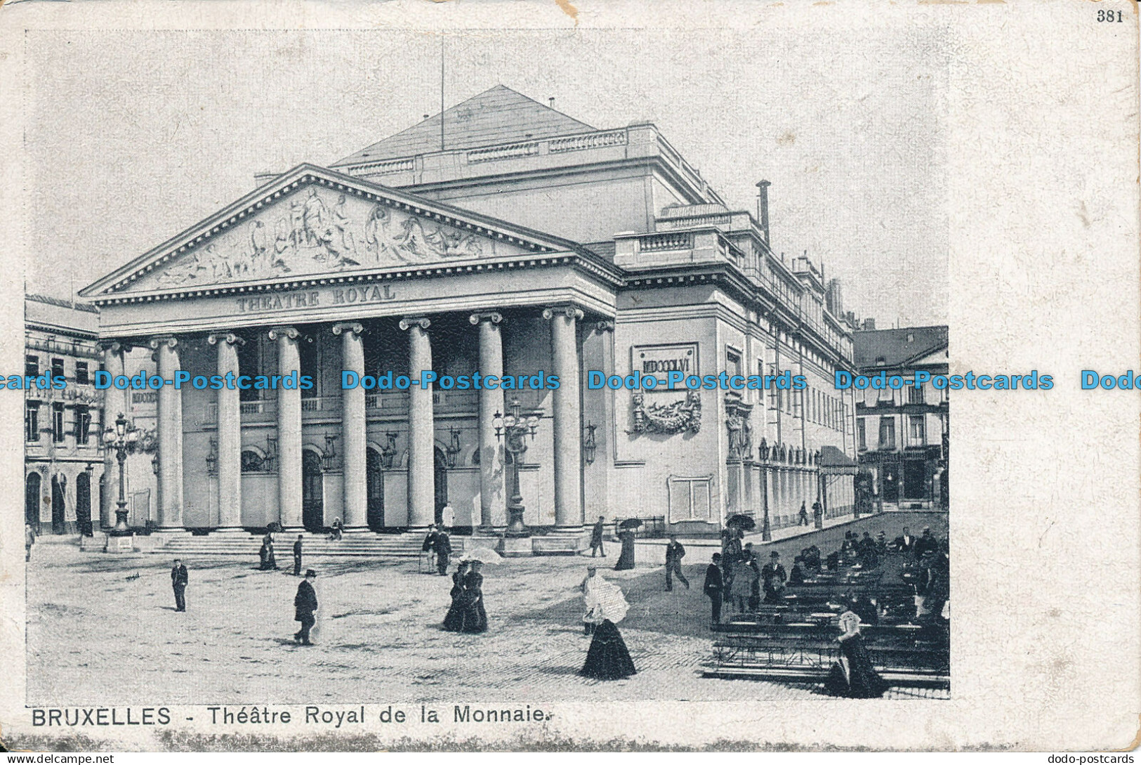 R046004 Bruxelles. Theatre Royal de la Monnaie