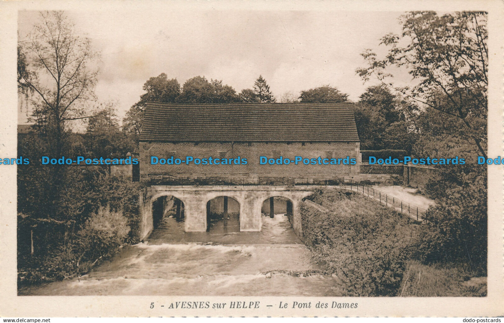 R047349 Avesnes sur Helpe. Le Pont des Dames. Adrien Boitel