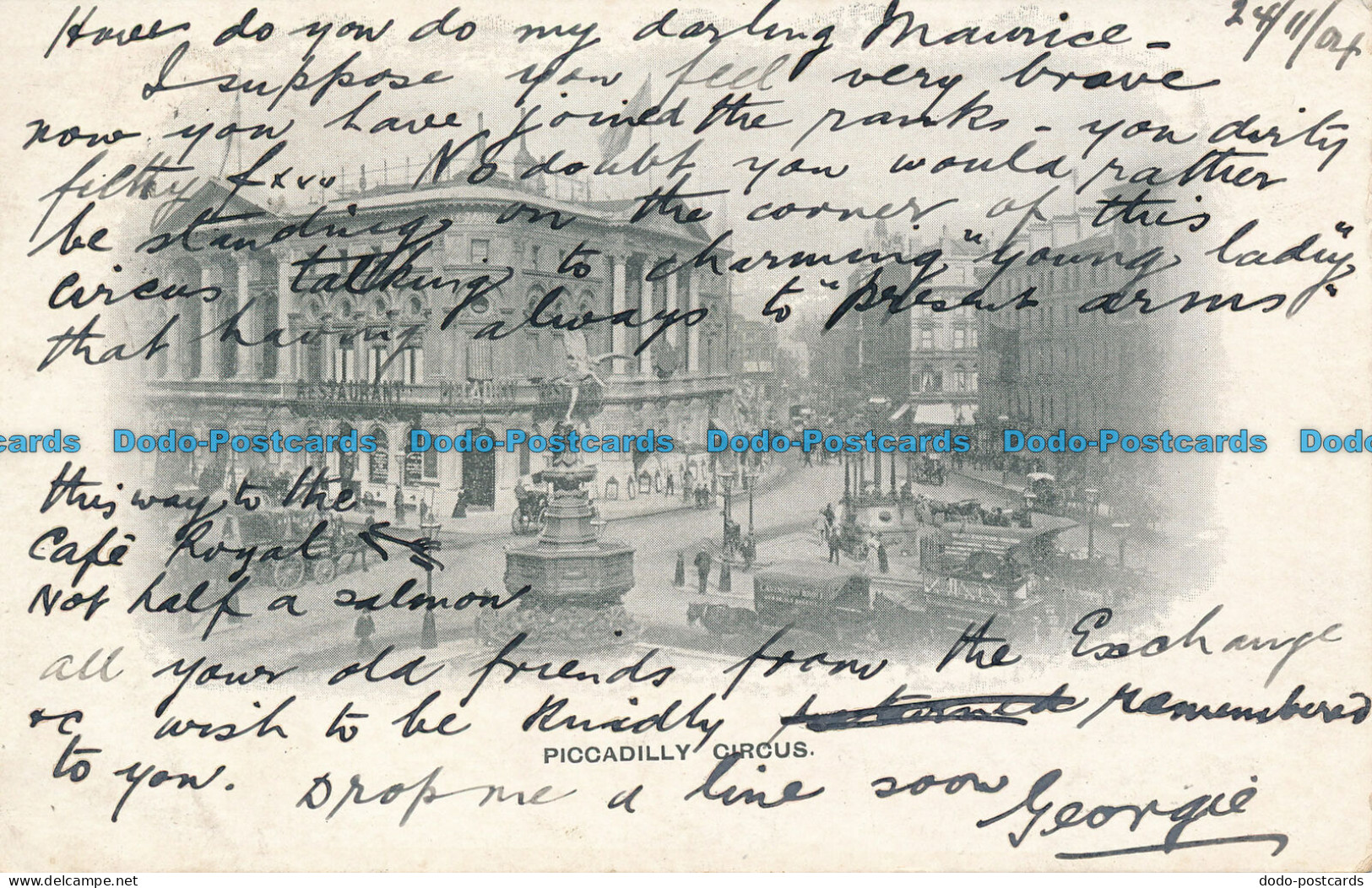 R048235 Piccadilly Circus. 1904