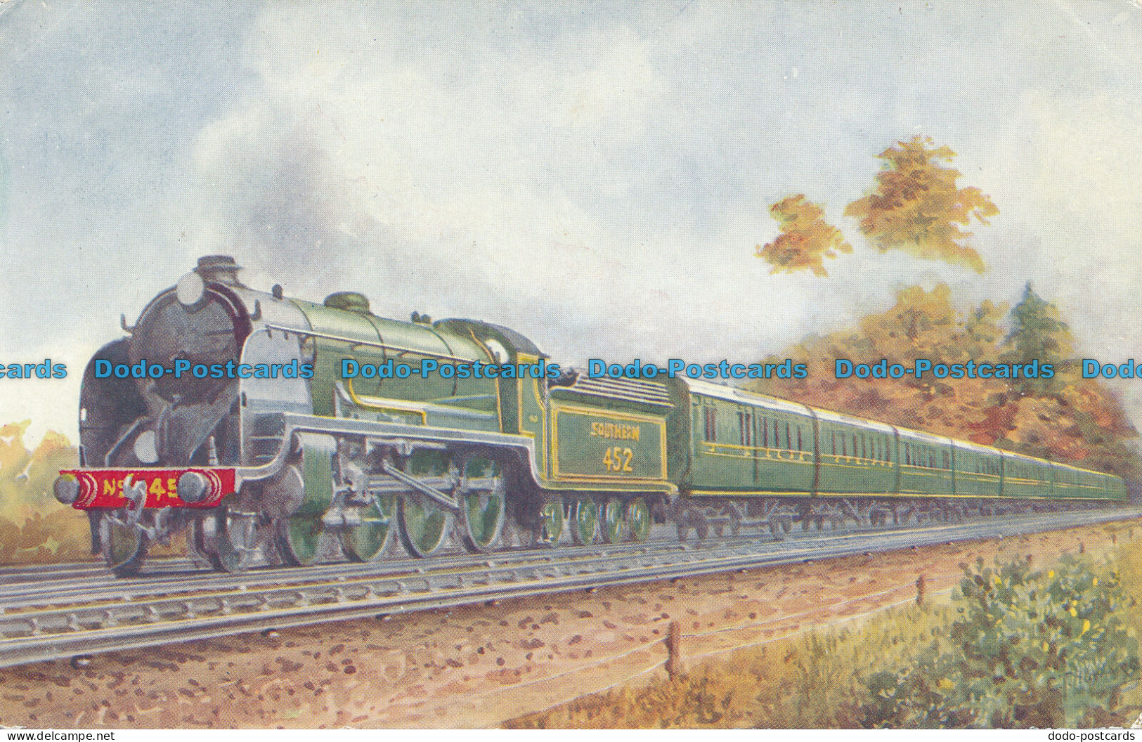 R048593 Vintage Trains. Salmon. 1967