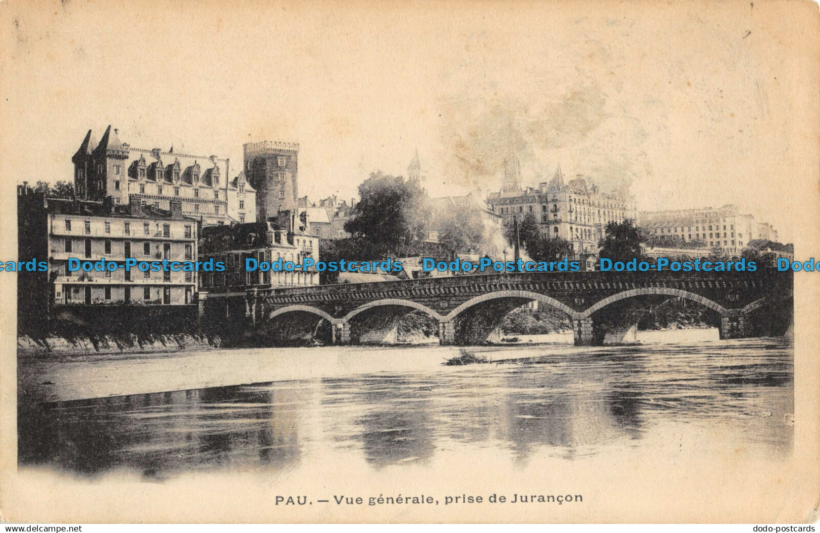 R051755 Pau. Vue Generale Prise de Jurancon. 1902