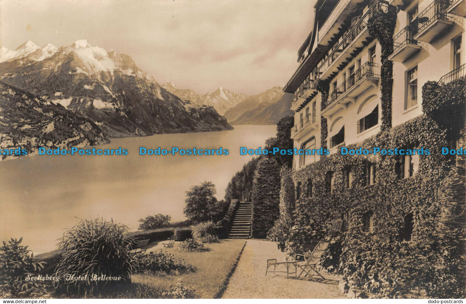 R053249 Seelisberg. Hotel Bellevue. Goetz