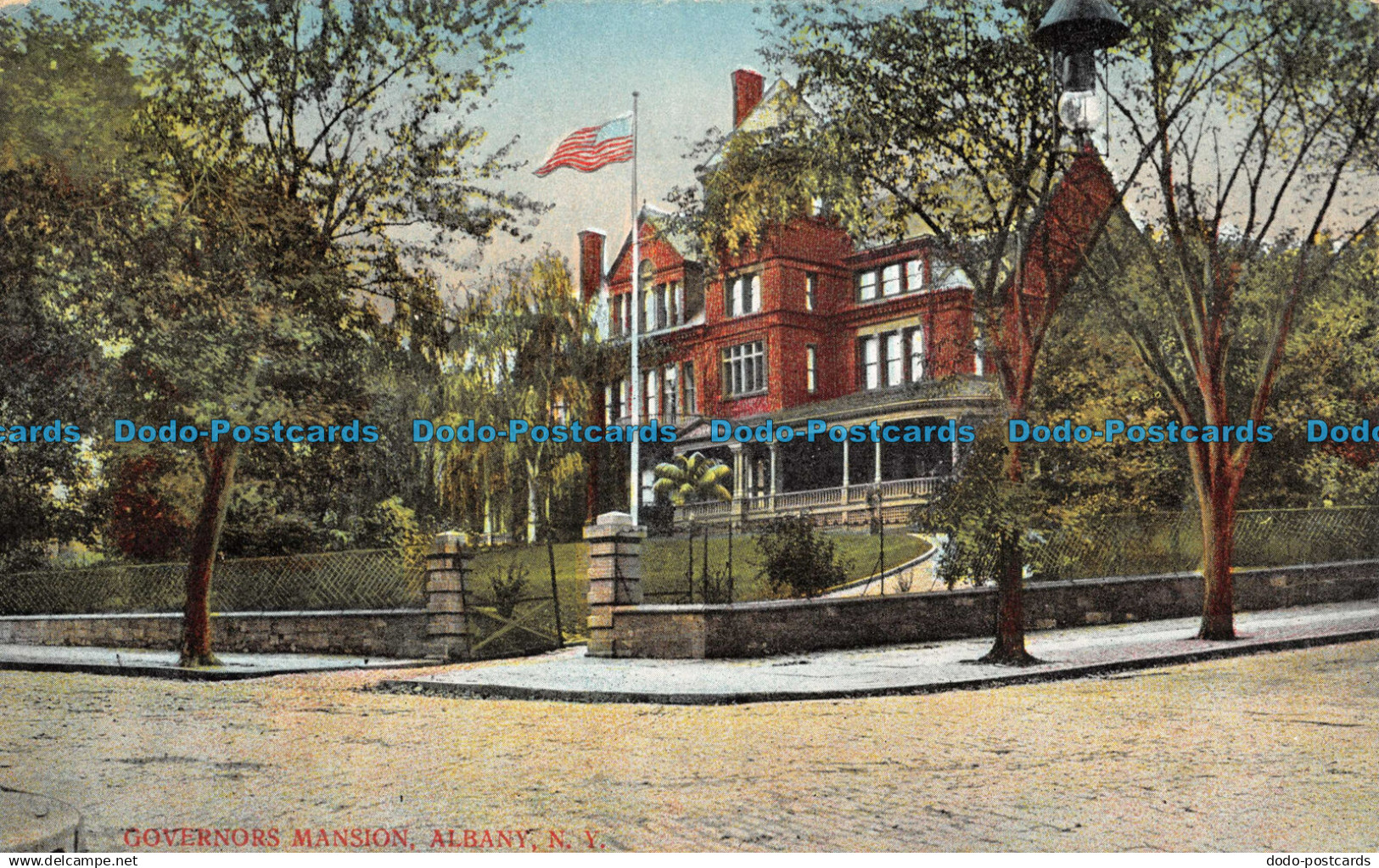 R053395 Governors Mansion. Albany. N. Y. Reichner Brothers