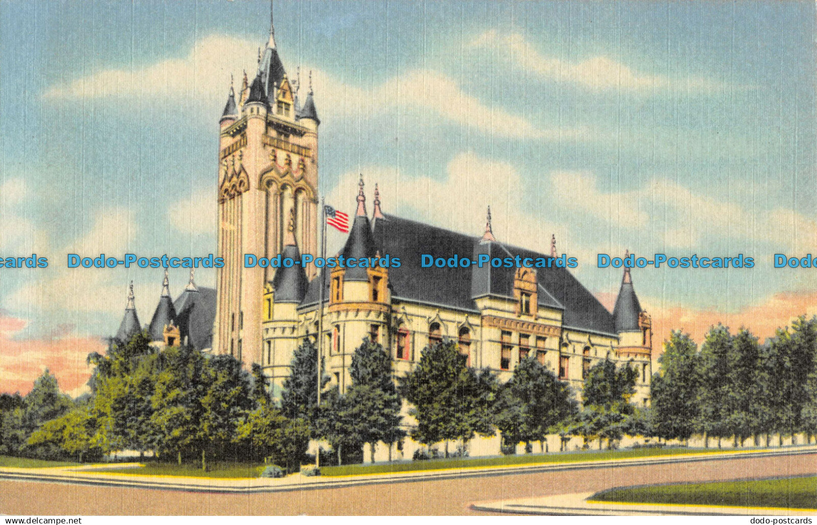 R054025 Spokane County Court House. Spokane. Washington. Keenan