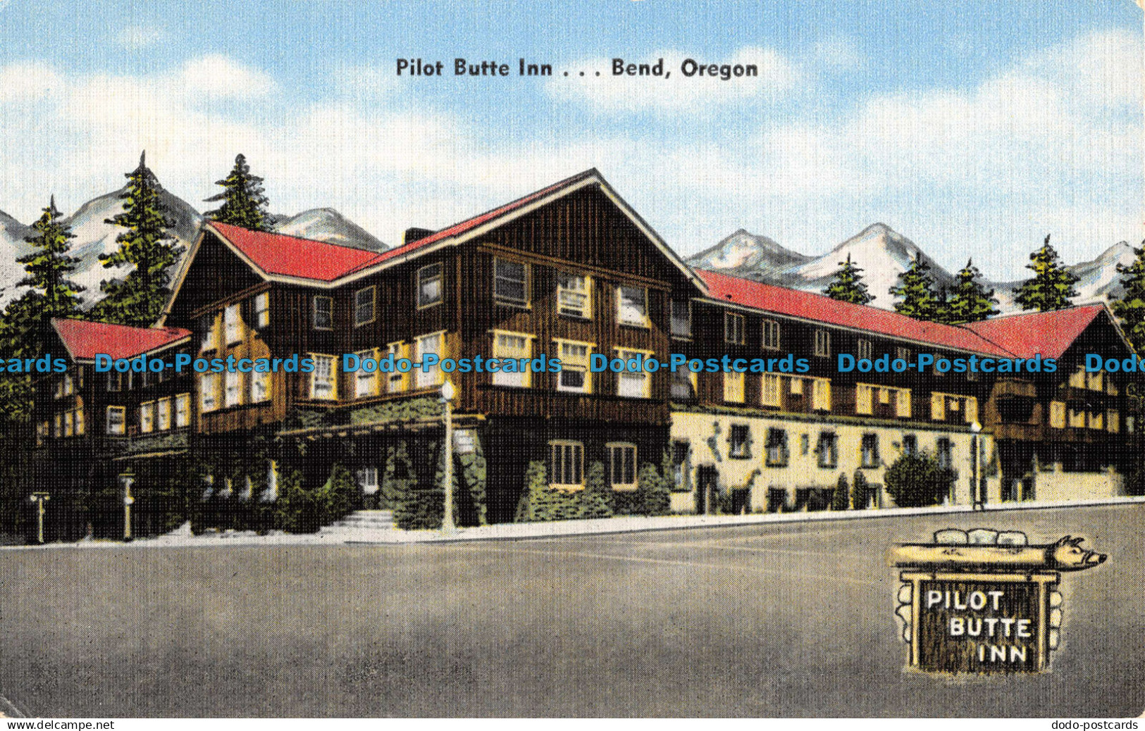 R054117 Pilot Butte Inn. Bend. Oregon. Kropp