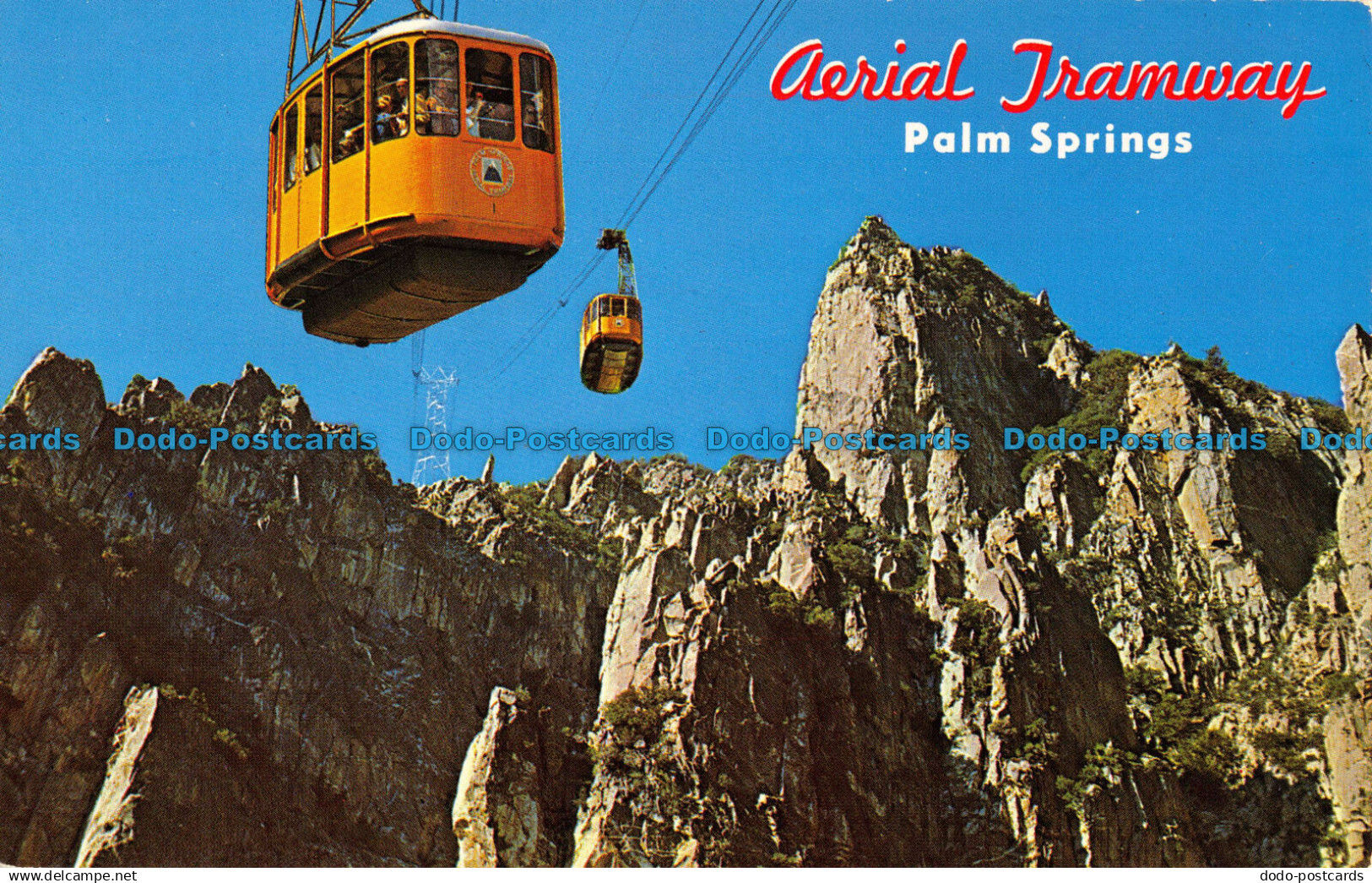 R054217 Aerial Tramway. Palm Springs. California. H. Scott