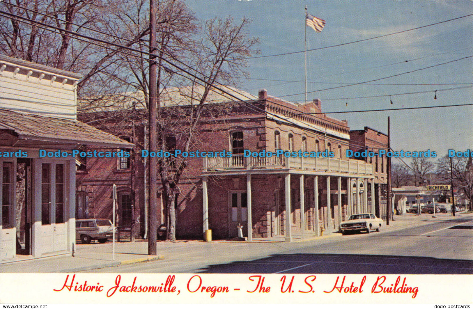 R054238 Historic Jacksonville. Oregon. The U. S. Hotel Building