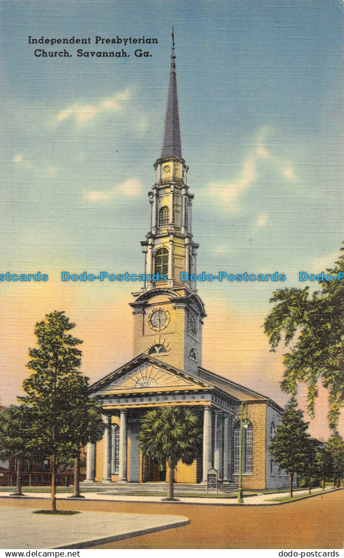 R058525 Independent Presbyterian Church. Savannah. Ga. Coastal News