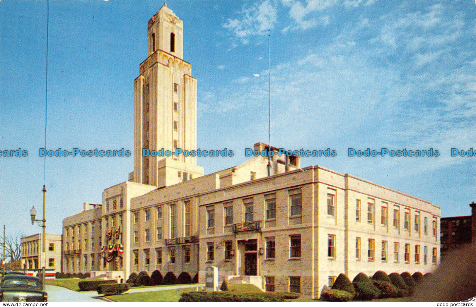 R064824 City Hall. Pawtucket. Rhode Island. Frank Desmarais