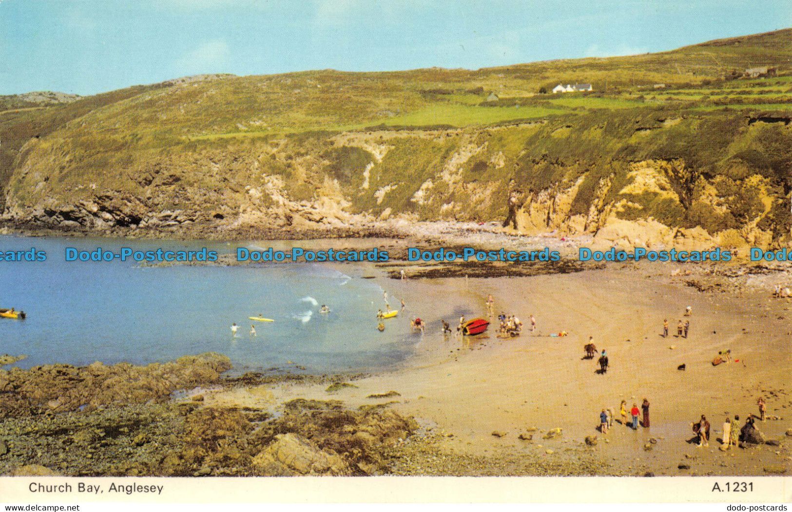 R073220 Church Bay. Anglesey. Dennis. 1975