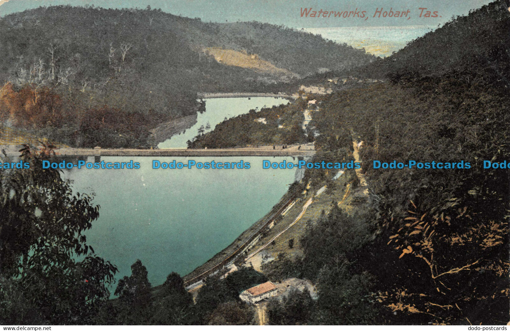 R080701 Waterworks. Hobart. Tas. McV. and L. Series. No. 53