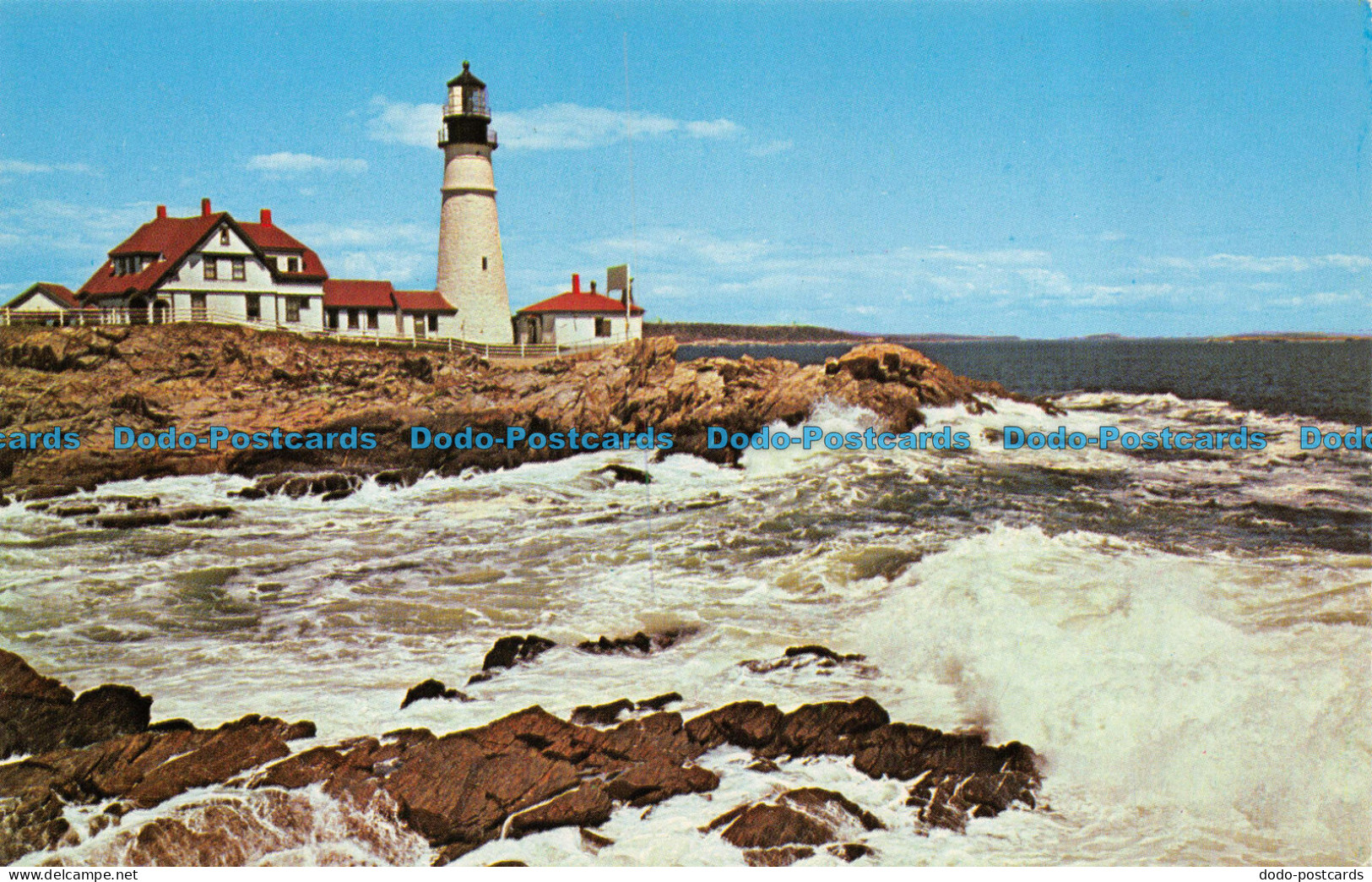 R081808 Portland Head Light. Located at the entrance of Portland Harbor. F. Luci