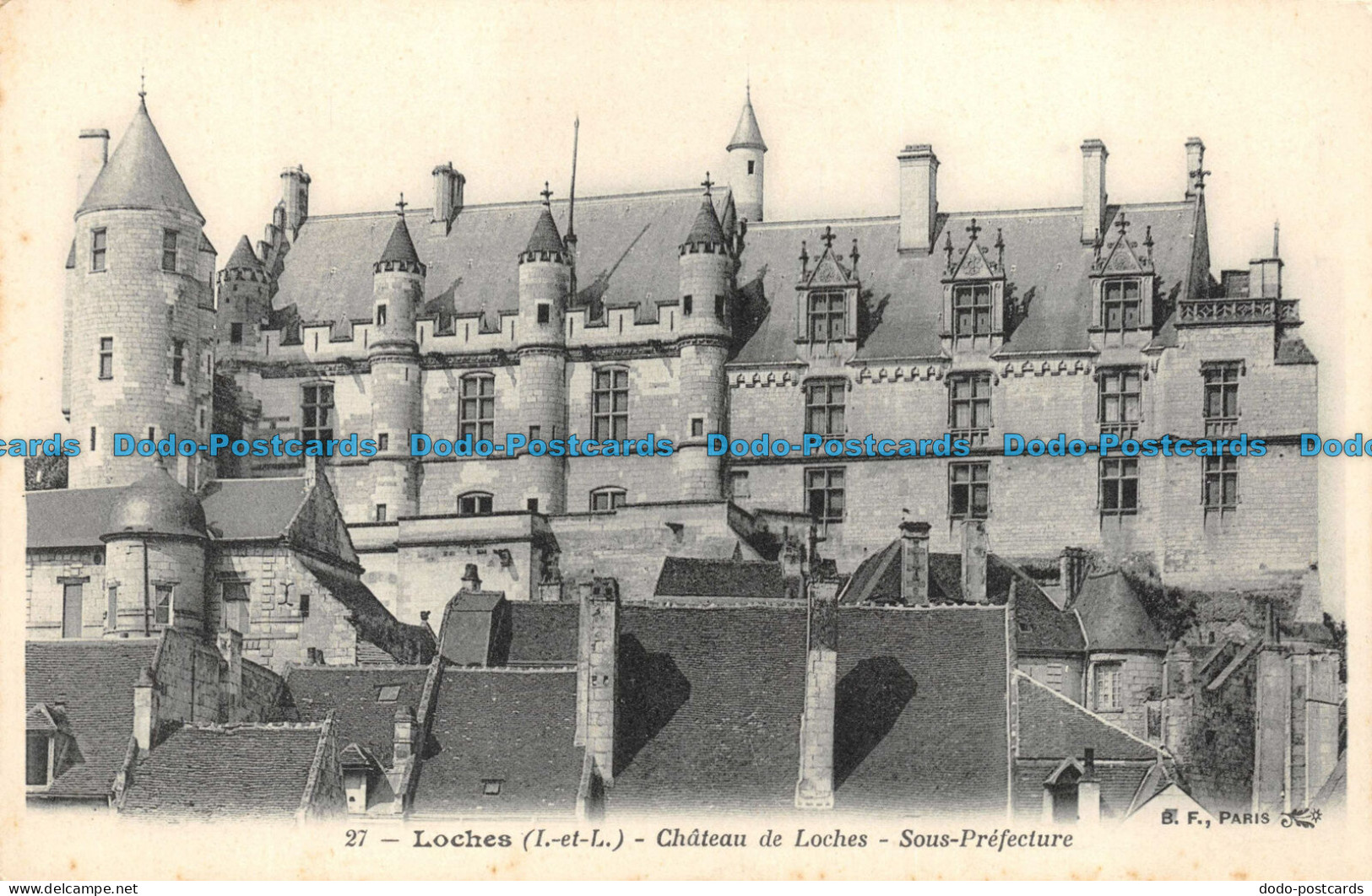 R084753 Loches. Chateau de Loches. Sous Prefecture. No 27