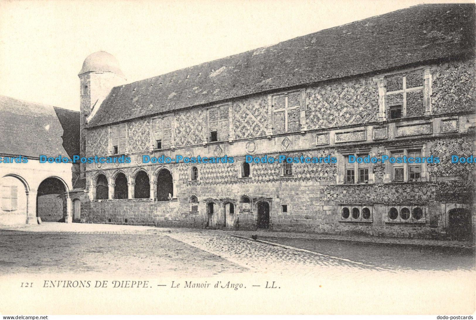 R086686 Environs de Dieppe. Le Manoir dAngo. LL